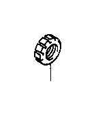 View NUT(FOR OVERDRIVE PLANETARY GEAR) Full-Sized Product Image