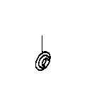 View RACE,  THRUST BEARING (FOR OVERDRIVE CASE) Full-Sized Product Image