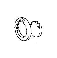 View GEAR,  FRONT OIL PUMP DRIVE Full-Sized Product Image