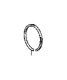 View RING,  SNAP (FOR REVERSE CLUTCH RETURN SPRING) Full-Sized Product Image