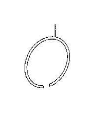 View RING,  SHAFT SNAP(FOR 2ND BRAKE PISTON RETURN SPRING SEAT) Full-Sized Product Image