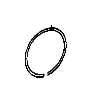 View RING,  HOLE SNAP (FOR UNDERDRIVE CLUTCH FLANGE NO. 2) Full-Sized Product Image