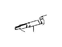 View SHAFT,  MANUAL VALVE LEVER Full-Sized Product Image
