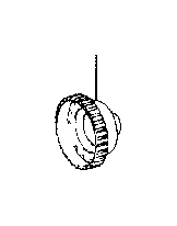 View HUB SUB-ASSEMBLY,  COAST CLUTCH Full-Sized Product Image