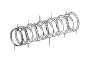 View RING,  HOLE SNAP(FOR REVERSE CLUTCH FLANGE) Full-Sized Product Image
