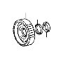 View BEARING,  THRUST(FOR FRONT CLUTCH HUB) Full-Sized Product Image