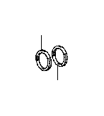 View RING,  CLUTCH DRUM OIL SEAL Full-Sized Product Image