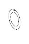 View WASHER,  CLUTCH DRUM THRUST (FOR DIRECT CLUTCH DRUM) Full-Sized Product Image