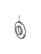 View RACE,  THRUST BEARING (FOR INPUT SHAFT REAR) Full-Sized Product Image
