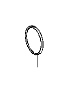 View RING,  SHAFT SNAP (FOR DIRECT CLUTCH PISTON RETURN SPRING) Full-Sized Product Image