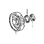 View BEARING,  THRUST(FOR FRONT CLUTCH HUB) Full-Sized Product Image