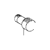 View GEAR SUB-ASSEMBLY,  REAR PLANETARY SUN Full-Sized Product Image 1 of 1