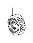 View RACE,  THRUST BEARING (FOR FRONT CLUTCH DRUM) Full-Sized Product Image