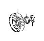 View BEARING,  THRUST(FOR FRONT CLUTCH HUB) Full-Sized Product Image