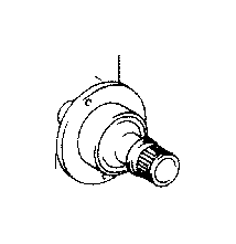View Transfer Case Input Shaft Bearing Full-Sized Product Image