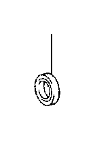 View Transfer Case Input Shaft Seal (Right, Front) Full-Sized Product Image