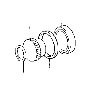 View Transfer Case Drive Gear Bearing Full-Sized Product Image