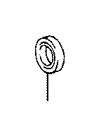 View Transfer Case Input Shaft Seal (Right, Front) Full-Sized Product Image
