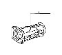View Transfer Case Extension Housing Bearing Full-Sized Product Image
