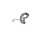 View BRACKET SUB-ASSEMBLY,  PROPELLER SHAFT HEAT INSULATOR Full-Sized Product Image 1 of 2