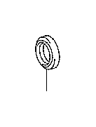 View Transfer Case Output Shaft Seal Full-Sized Product Image