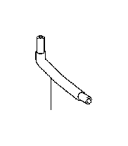 View Automatic Transmission Oil Cooler Hose Full-Sized Product Image 1 of 2