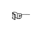 View Transmission Oil Cooler Line Clamp Full-Sized Product Image