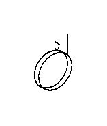 View CV Joint Boot Band (Right, Rear) Full-Sized Product Image