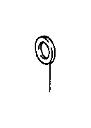 View WASHER,  PLATE (FOR REAR DIFFERENTIAL DRIVE PINION) Full-Sized Product Image