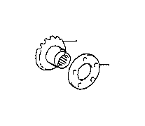 View Differential Pinion Gear (Front, Rear) Full-Sized Product Image