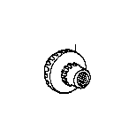 View Differential Pinion Gear (Front, Rear) Full-Sized Product Image