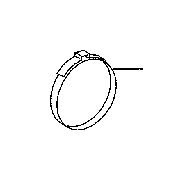 View CV Joint Boot Band (Left, Right, Rear) Full-Sized Product Image 1 of 2