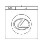 View Alloy Wheels, Center Cap Full-Sized Product Image