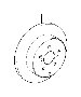 View Disc Brake Rotor (Rear) Full-Sized Product Image