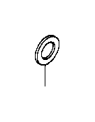 View Differential Side Gear Thrust Washer (Front, Rear) Full-Sized Product Image