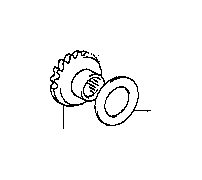View Differential Side Gear Thrust Washer (Front, Rear) Full-Sized Product Image