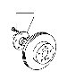 View Disc Brake Rotor (Front) Full-Sized Product Image