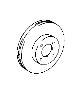 View Disc Brake Rotor (Front) Full-Sized Product Image