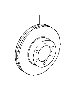 View Disc Brake Rotor (Front) Full-Sized Product Image