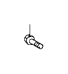 View SCREW(FOR FRONT DIFFERENTIAL CASE) Full-Sized Product Image