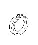 View Automatic Transmission Differential Bearing (Front, Rear) Full-Sized Product Image