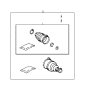 View CV Joint Boot Kit (Left, Right, Front) Full-Sized Product Image 1 of 6
