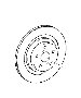 View Wheel Bearing and Hub (Left, Right, Front) Full-Sized Product Image
