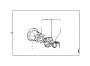 View Wheel Bearing Snap Ring (Left, Right, Front) Full-Sized Product Image