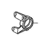 View CV Axle Shaft Carrier Bearing Bracket Full-Sized Product Image