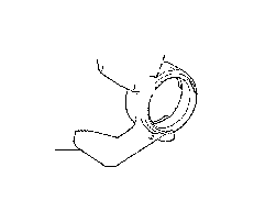 View CV Axle Shaft Carrier Bearing Bracket Full-Sized Product Image