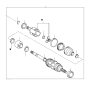 View CV Joint Retaining Ring (Left, Right, Front) Full-Sized Product Image