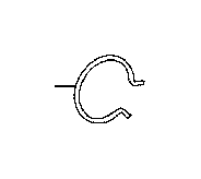 View CV Axle Shaft C-Clip Full-Sized Product Image
