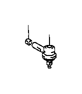 View Steering Tie Rod Nut Full-Sized Product Image