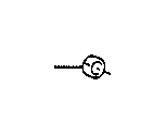View Steering Tie Rod Nut (Left, Right, Front, Rear, Upper, Lower) Full-Sized Product Image